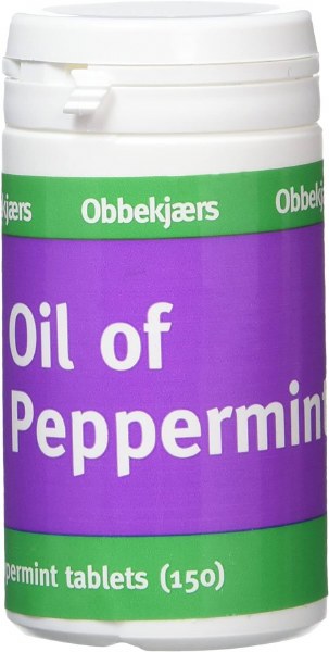 Obbekjaers Peppermint Oil Tablets (150's)
