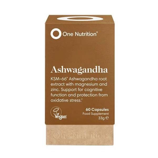 Picture of One Nutrition Ashwagandha KSM66 - 60 Capsules