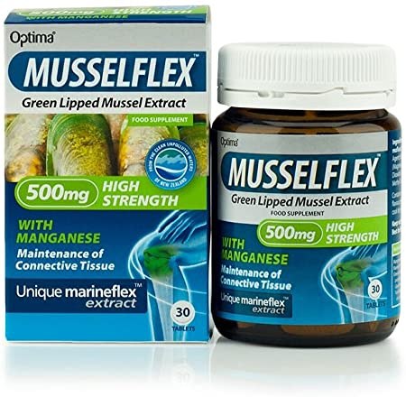 Optima Health Musselflex 500mg - 90 Tablets