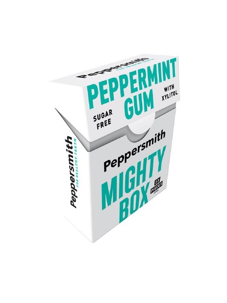 Peppersmith Sugar Free Chewing Gum 50g - English Peppermint