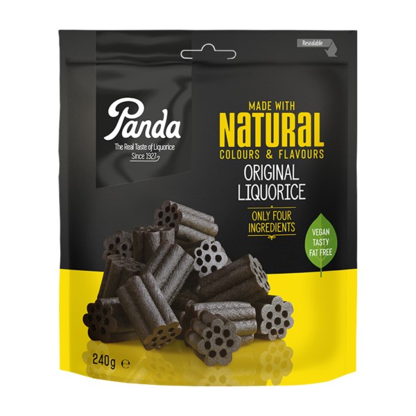 Panda Liquorice - Soft Original (240g)