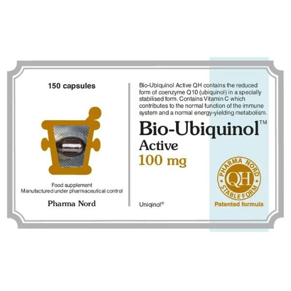 Pharma Nord Ubiquinol CoQ10 100mg - 150 Capsules