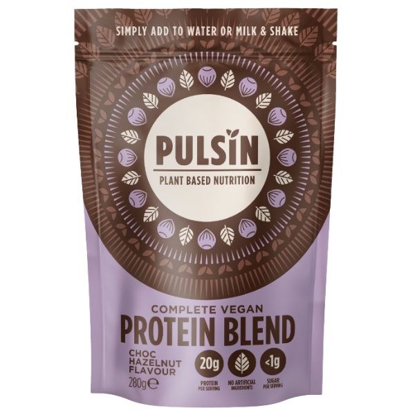 Pulsin Vegan Protein Blend - Choc Hazelnut (280g)
