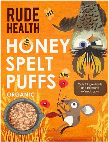 Rude Health Honey Spelt Puffs - 175g