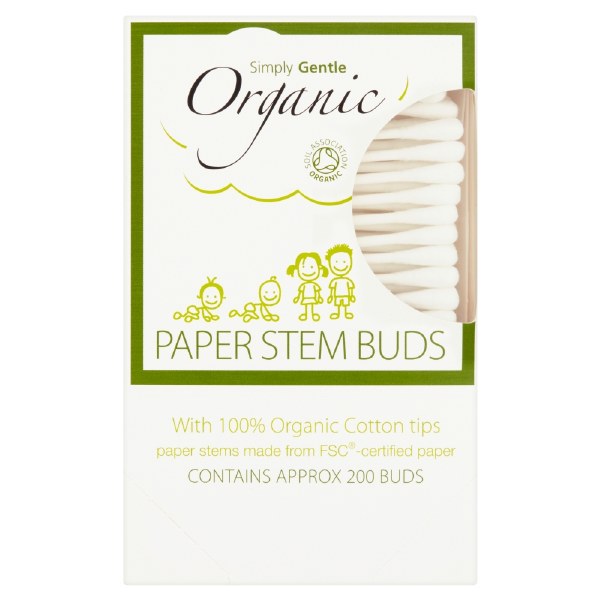 Simply Gentle Organic Cotton Buds (200)