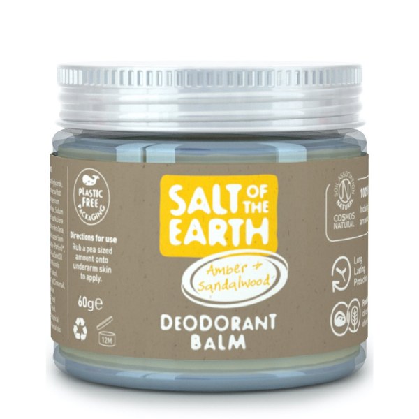 Picture of Salt of the Earth Amber & Sandalwood Deodorant Balm - 60g