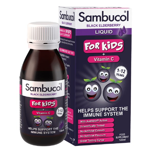 Sambucol Black Elderberry Extract for Kids - 120ml