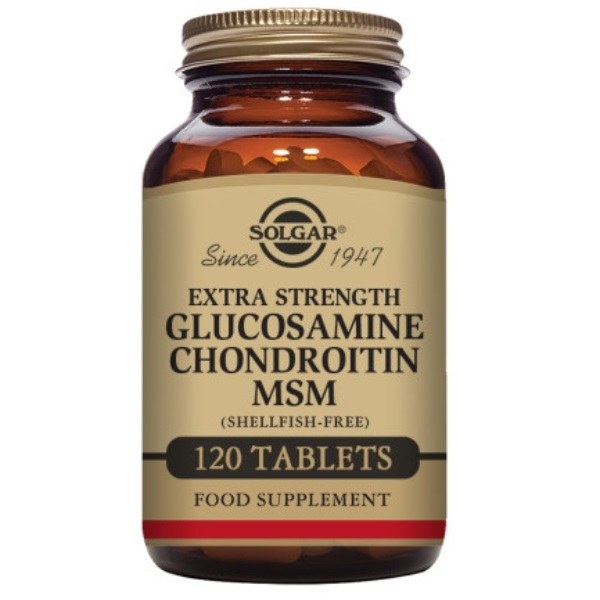 Solgar Glucosamine Chondroitin MSM - 120 Tablets