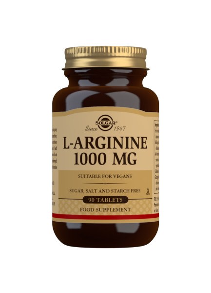 Solgar L-Arginine 1000mg - 90 Tablets