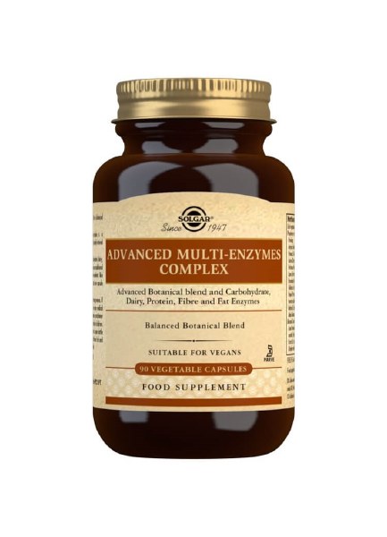 Solgar Advanced Multi-Enzymes Complex - 90 Capsules