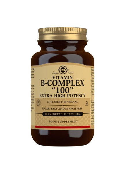 Solgar B Complex 100mg - 100 Capsules