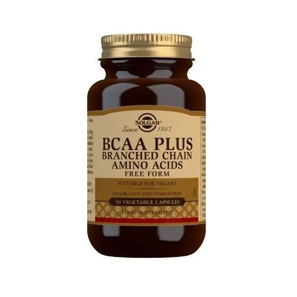 Solgar BCAA's - 50 Capsules