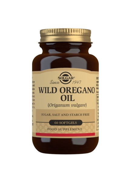 Solgar Wild Oregano Oil - 60 Softgels