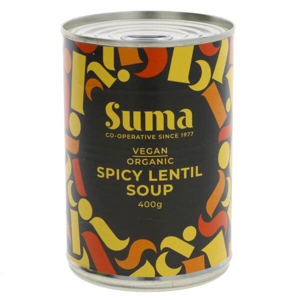 Picture of Suma Spicy Organic Lentil Soup - 400g