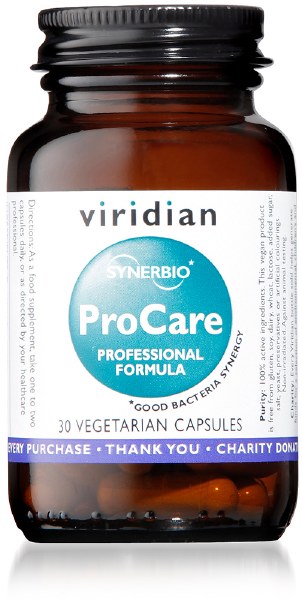 Viridian Synerbio ProCare - 30 Capsules