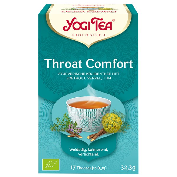 Yogi Throat Comfort Tea - 17 Teabags