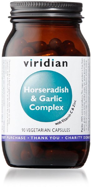 Picture of Viridian Horseradish & Garlic Complex - 90 Capsules