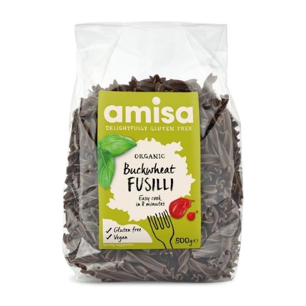 Picture of Amisa Organic Buckwheat Fusilli - 500g