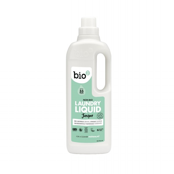 Bio-D Non-Bio Juniper Laundry Liquid - 1 Litre