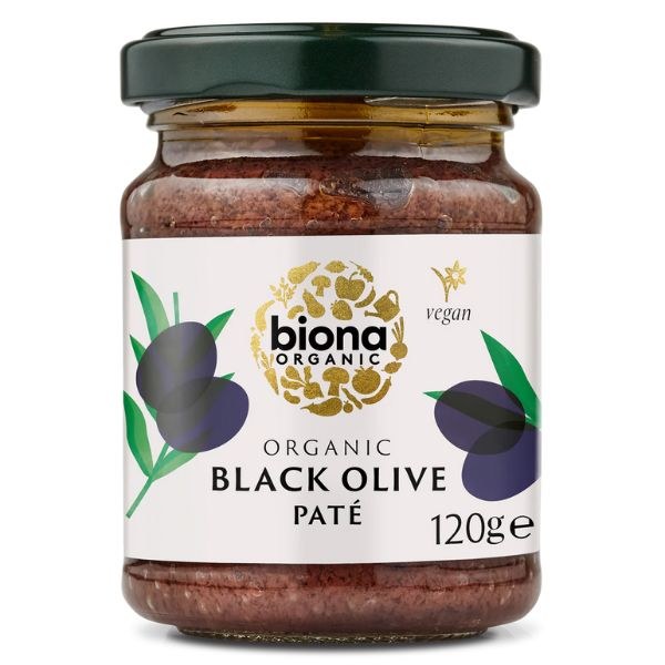 Biona Organic Black Olive Pate - 120g