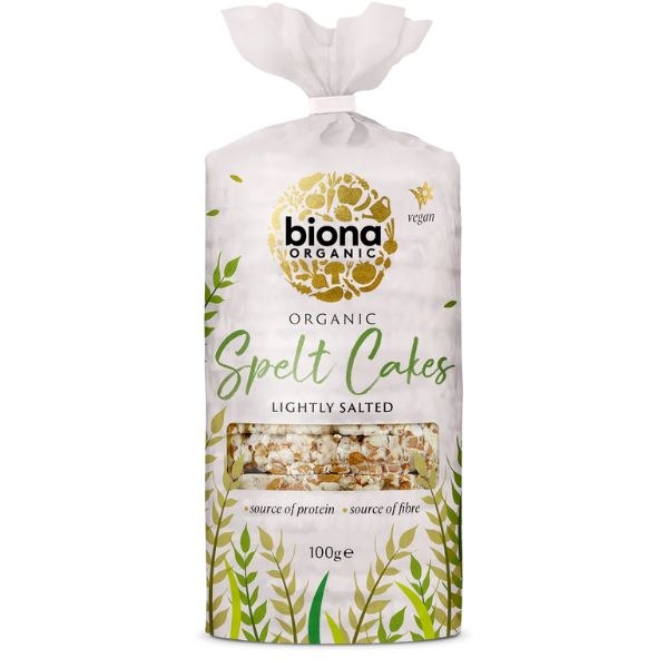 Biona Organic Spelt Cakes - 100g