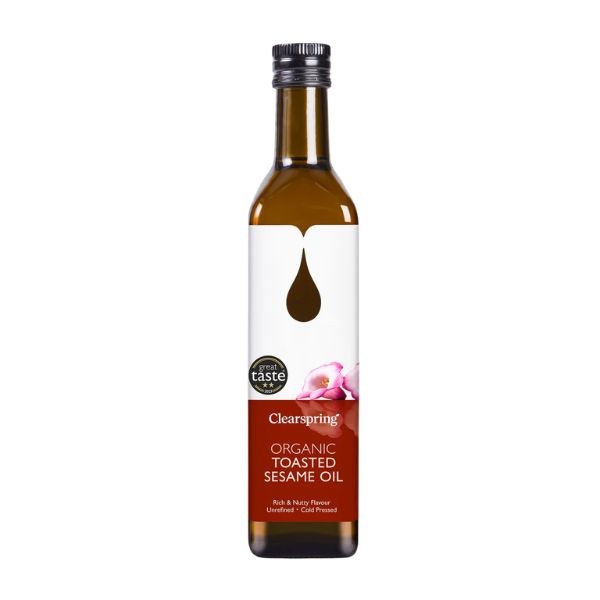 Clearspring Organic Toasted Sesame Oil - 500ml