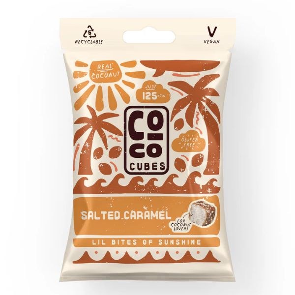 Picture of Coco Cubes Salted Caramel - 30g