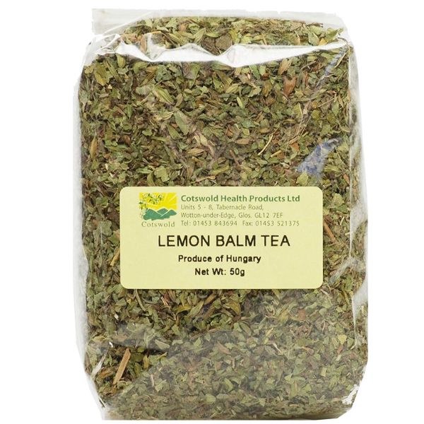 Cotswold Health Lemon Balm Tea - 50g