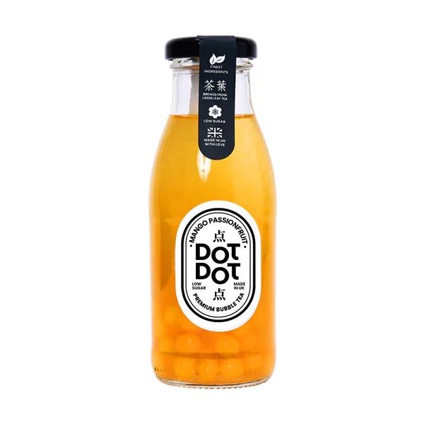 Dot Dot Mango Passionfruit Bubble Tea - 250ml