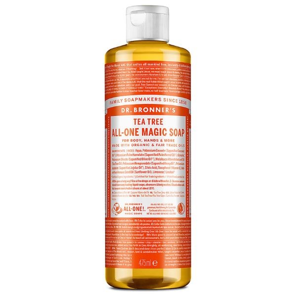 Dr Bronner's Tea Tree All-One Magic Soap - 475ml