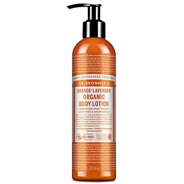 Dr Bronner's Orange Lavender Hand & Body Lotion - 240ml