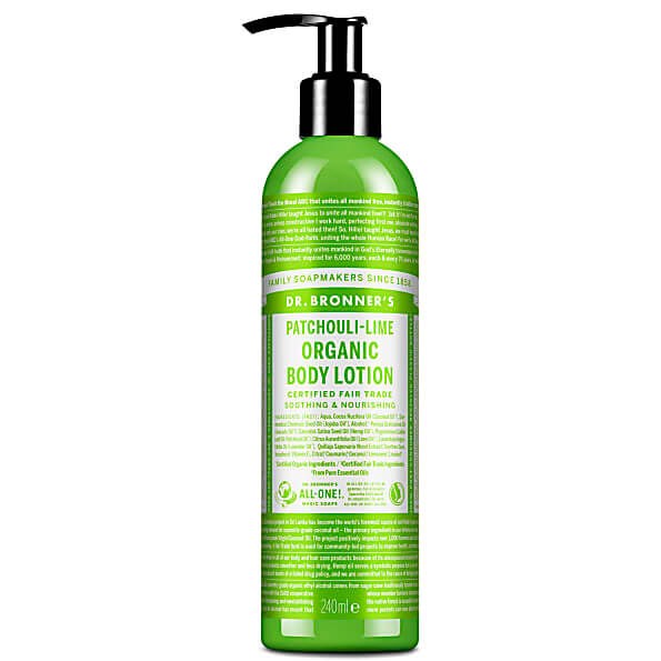 Dr Bronners Patchouli Lime Hand & Body Lotion - 240ml