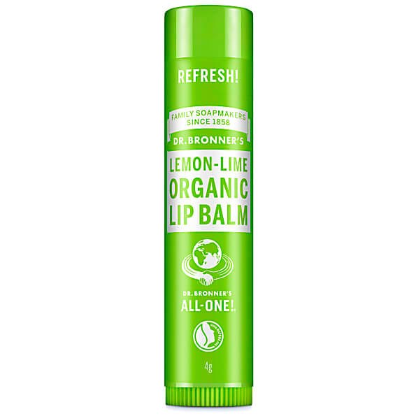 Dr Bronner's Organic Lip Balm - Lemon & Lime - 4g