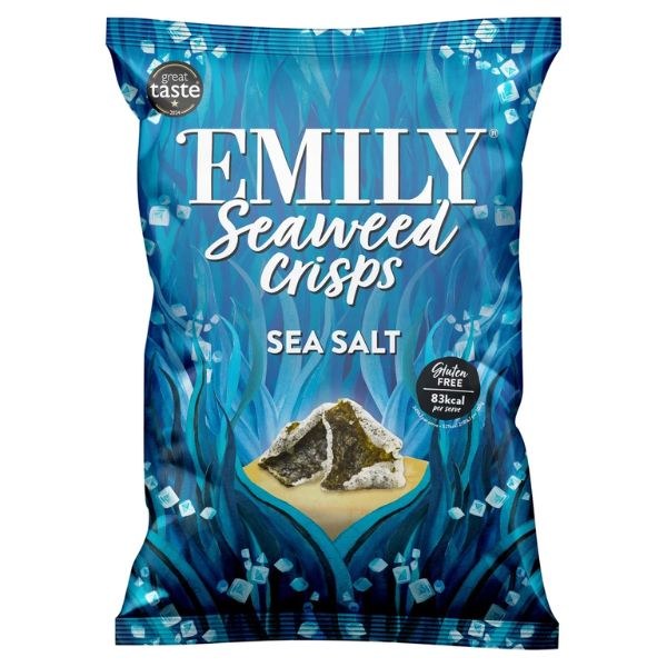 Emily Seaweed Crisps Sea Salt - 50g