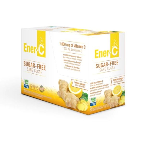 Ener C Sugar Free Lemon & Ginger - 30 Sachets