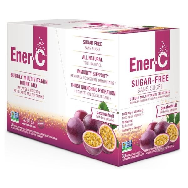 Ener C Sugar Free Passionfruit Multivitamin - 30 Sachets
