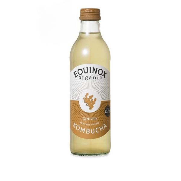 Equinox Organic Ginger Kombucha - 275ml