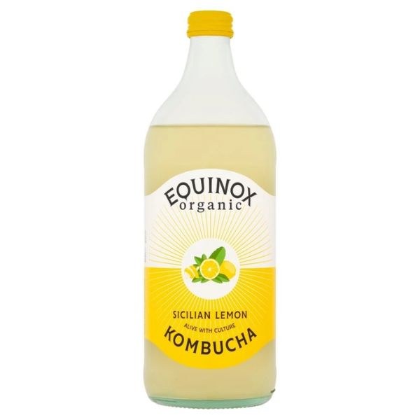 Equinox Organic Sicilian Lemon Kombucha - 275ml