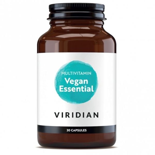 Viridian Multivitamin Vegan Essential - 30 Capsules