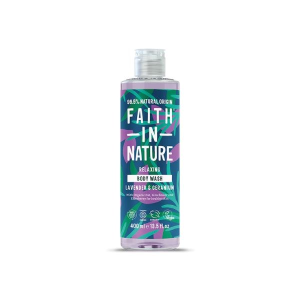 Faith in Nature Lavender Geranium Body Wash 400ml
