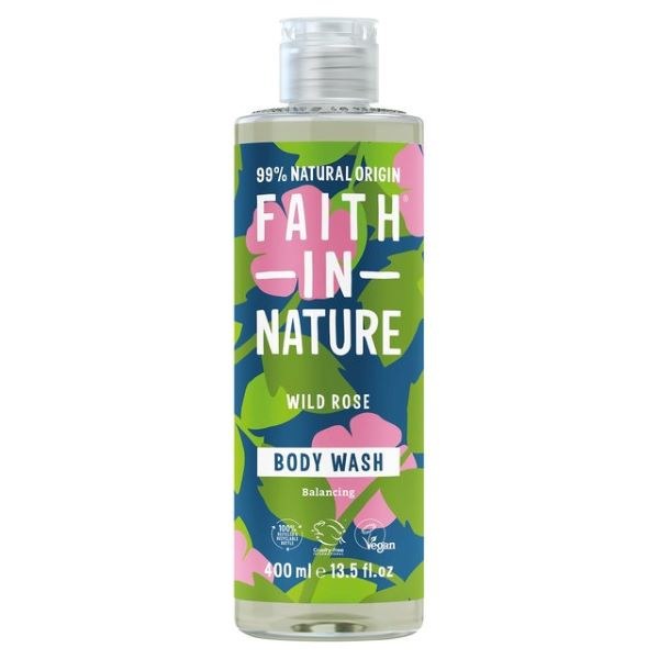Faith in Nature Wild Rose Body Wash - 400ml