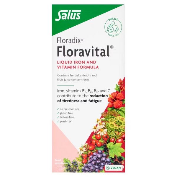 Floradix Floravital Yeast & Gluten Free Liquid Iron - 500ml