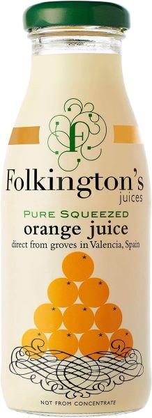 Folkington's Orange Juice (250ml)