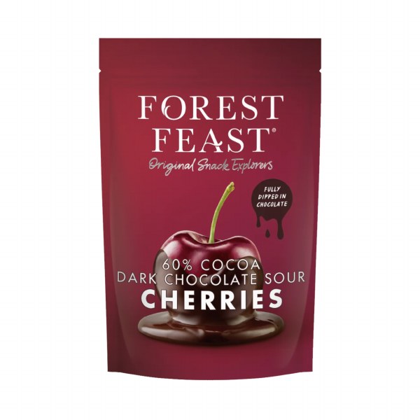 Forest Feast Dark Chocolate Sour Cherries - 120g