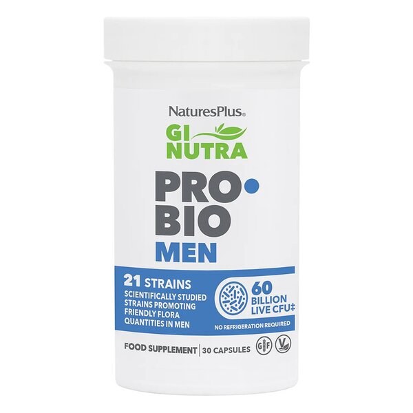 NaturesPlus GI Nutra ProBio Men - 30 Capsules