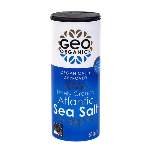 Geo Organics Atlantic Sea Salt Shaker - 500g