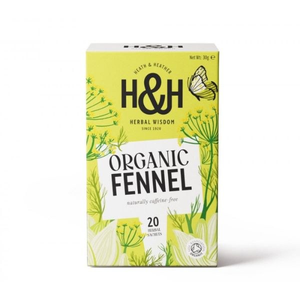 Heath & Heather Organic Fennel Teabags (20's)