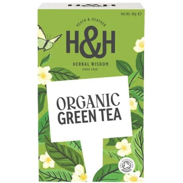Heath & Heather Organic Green Teabags (20's)