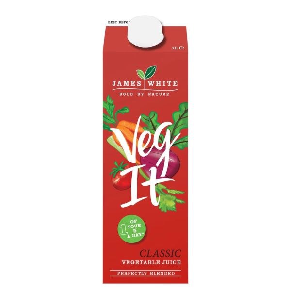 James White Veg It Juice - 1 Litre