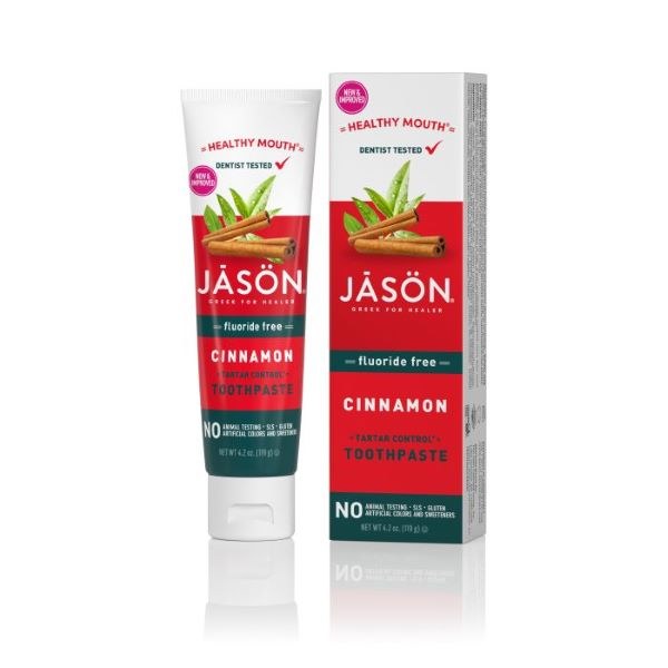 Jason Healthy Mouth Cinnamon Toothpaste - 119g
